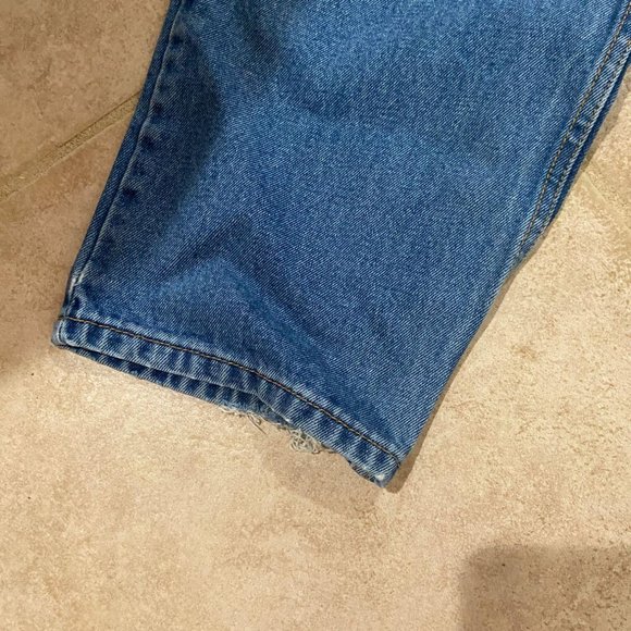 Levi's 550 Denim Jeans Blue Wash Relaxed Fit - Picture 7 of 12